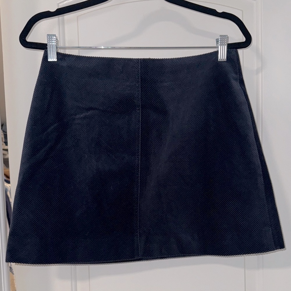 JCREW Navy Corduroy Skirt